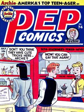 Read PEP Comics  74 Page 1 in English