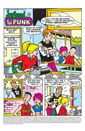 Read Archie Facsimile Edition  10 Page 3 in English