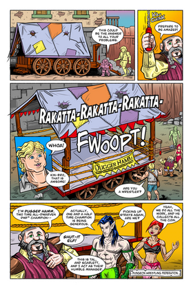 Read DUNGEON WRESTLERS  2 Page 1 in English