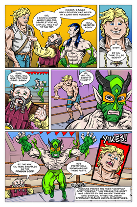 Read DUNGEON WRESTLERS  2 Page 2 in English