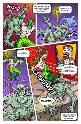 Read DUNGEON WRESTLERS  3 Page 3 in English