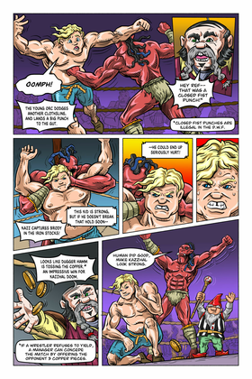 Read DUNGEON WRESTLERS  5 Page 2 in English