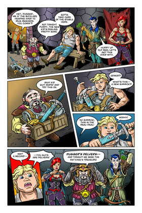 Read DUNGEON WRESTLERS  5 Page 4 in English