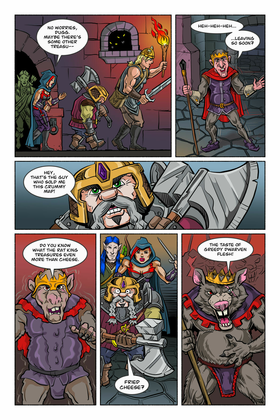 Read DUNGEON WRESTLERS  8 Page 1 in English