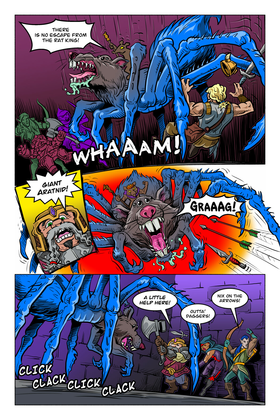 Read DUNGEON WRESTLERS  10 Page 2 in English