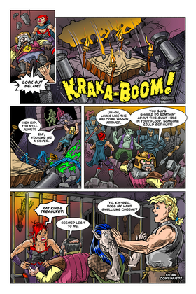 Read DUNGEON WRESTLERS  11 Page 2 in English