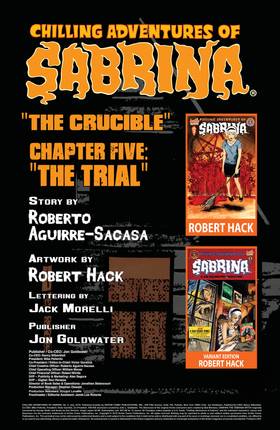 Read Chilling Adventures of Sabrina  5 Page 2 in English