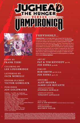 Read Jughead the Hunger vs Vampironica  4 Page 2 in English