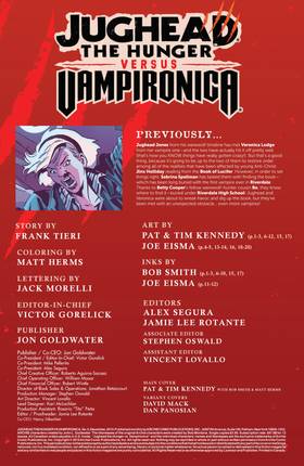 Read Jughead the Hunger vs Vampironica  5 Page 2 in English