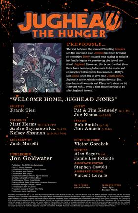 Read Jughead: The Hunger  5 Page 2 in English