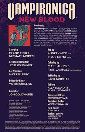 Read Vampironica: New Blood  4 Page 2 in English