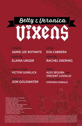 Read Betty & Veronica Vixens  1 Page 2 in English