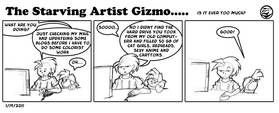Read The Starving Artist Gizmo....  1 Page 6 in English