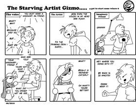 Read The Starving Artist Gizmo....  1 Page 3 in English