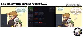 Read The Starving Artist Gizmo....  6 Page 3 in English