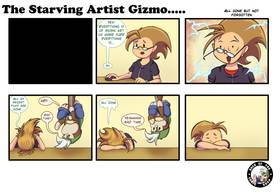 Read The Starving Artist Gizmo....  6 Page 8 in English