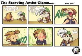 Read The Starving Artist Gizmo....  6 Page 9 in English