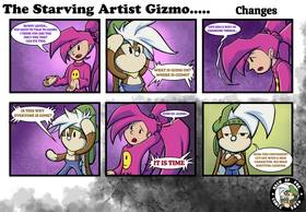 Read The Starving Artist Gizmo....  8 Page 7 in English