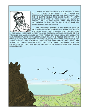 Read Kalki's Ponniyin Selvan Comics  1 Page 5 in English