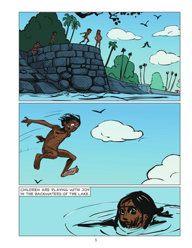 Read Kalki's Ponniyin Selvan Comics  1 Page 8 in English