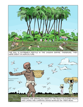 Read Kalki's Ponniyin Selvan Comics  1 Page 9 in English
