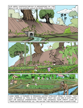 Read Kalki's Ponniyin Selvan Comics  1 Page 10 in English