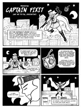 Read The Mighty Captain Fixit  1 Page 3 in English