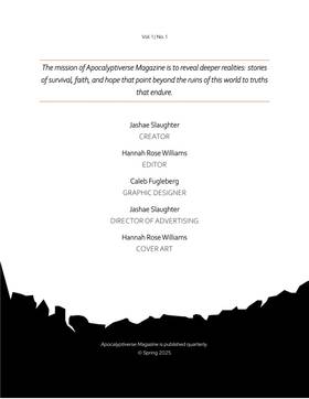 Read Apocalyptiverse Magazine  1 Page 1 in English