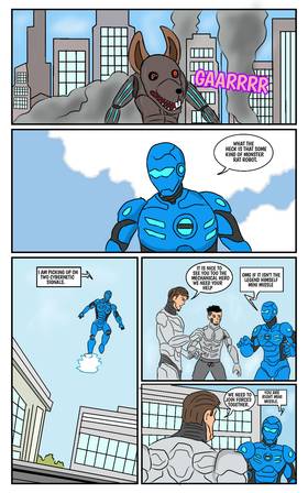 Read Deadly Adventures of Mechanical Hero  1 Page 5 in English