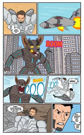 Read Deadly Adventures of Mechanical Hero  1 Page 6 in English
