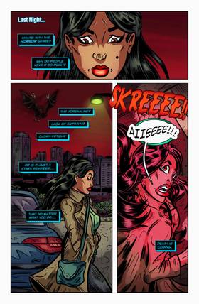 Read The Sapphire Spectre  7 Page 3 in English
