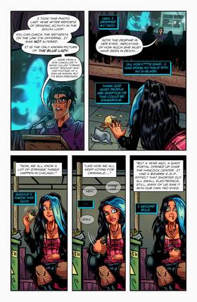 Read The Sapphire Spectre  7 Page 6 in English