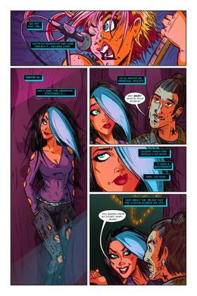 Read The Sapphire Spectre  1 Page 5 in English