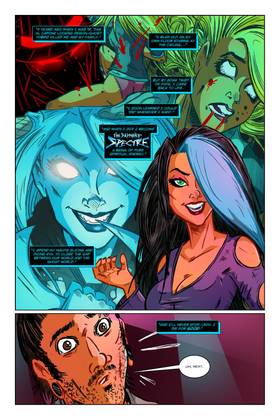 Read The Sapphire Spectre  1 Page 6 in English