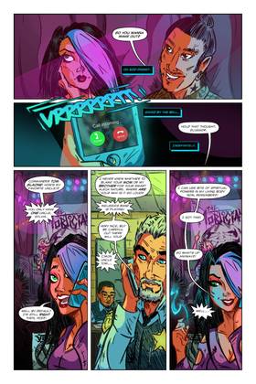 Read The Sapphire Spectre  1 Page 7 in English