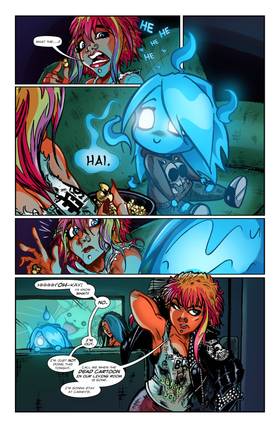 Read The Sapphire Spectre  2 Page 3 in English