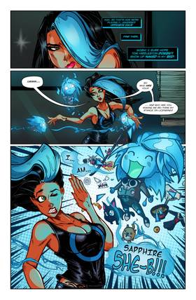 Read The Sapphire Spectre  2 Page 4 in English