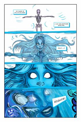Read The Sapphire Spectre  4 Page 3 in English