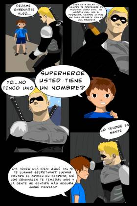 Read SecretMan The Shadow Knight   2 Page 8 in Spanish