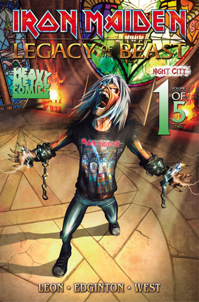 Read Iron Maiden: Legacy of the Beast - Night City  1 Page 1 in English