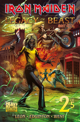 Read Iron Maiden: Legacy of the Beast - Night City  2 Page 1 in English