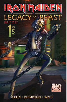 Read Iron Maiden: Legacy of the Beast - Night City  1 Page 2 in English