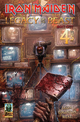 Read Iron Maiden: Legacy of the Beast - Night City  4 Page 1 in English