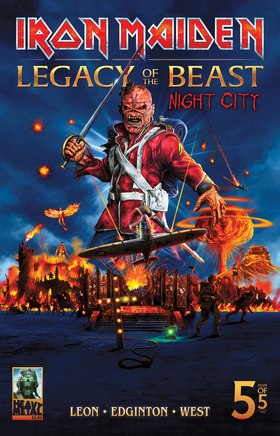 Read Iron Maiden: Legacy of the Beast - Night City  5 Page 1 in English