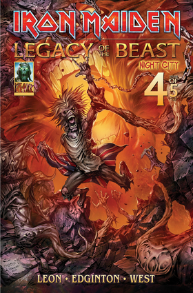 Read Iron Maiden: Legacy of the Beast - Night City  4 Page 2 in English