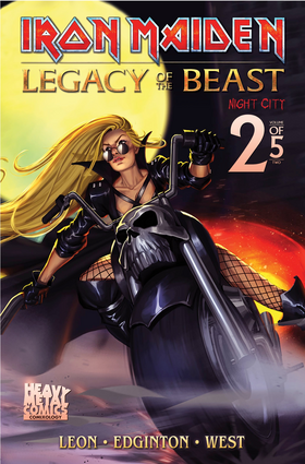 Read Iron Maiden: Legacy of the Beast - Night City  2 Page 2 in English