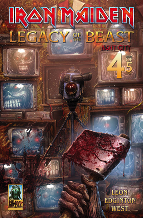 Read Iron Maiden: Legacy of the Beast - Night City  4 Page 1 in English