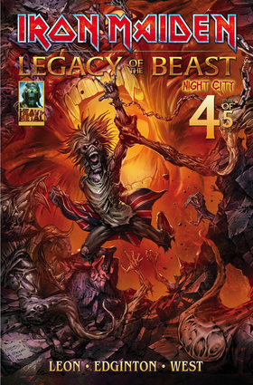 Read Iron Maiden: Legacy of the Beast - Night City  4 Page 2 in English