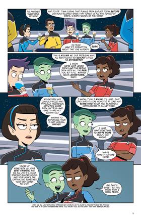 Read Star Trek: Lower Decks (2024-)  1 Page 10 in English