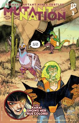 Read Teenage Mutant Ninja Turtles: Mutant Nation  3 Page 1 in English
